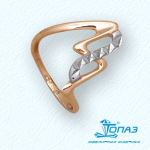 

Кольцо из красного золота Линии Любви