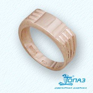 

Кольцо из красного золота Линии Любви, Кольцо 100047689
