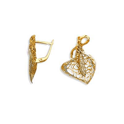 

Серьги из желтого золота Линии Любви, Серьги Т940621954