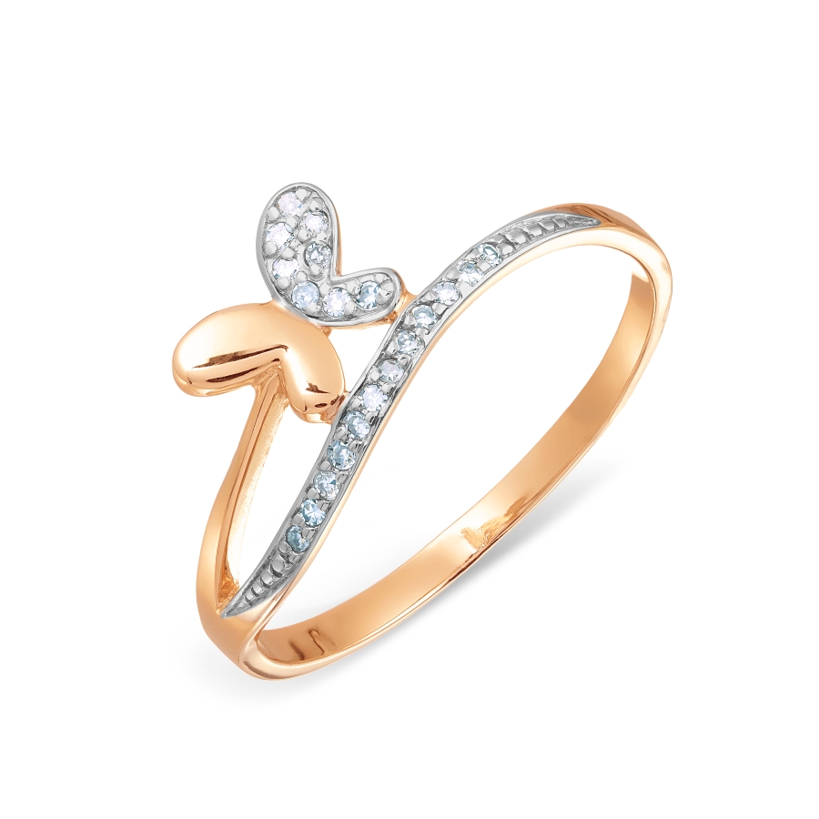 

Кольцо с бриллиантами Линии Любви