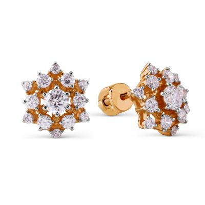 

Серьги с Swarovski Zirconia Линии Любви, Серьги Т142027069