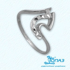 

Кольцо из белого золота Линии Любви, Кольцо Т30061860