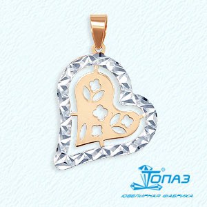 

Подвеска из красного золота Линии Любви, Подвески и кулоны Т140631813