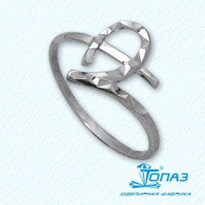 

Кольцо из белого золота Линии Любви, Кольцо Т30061855