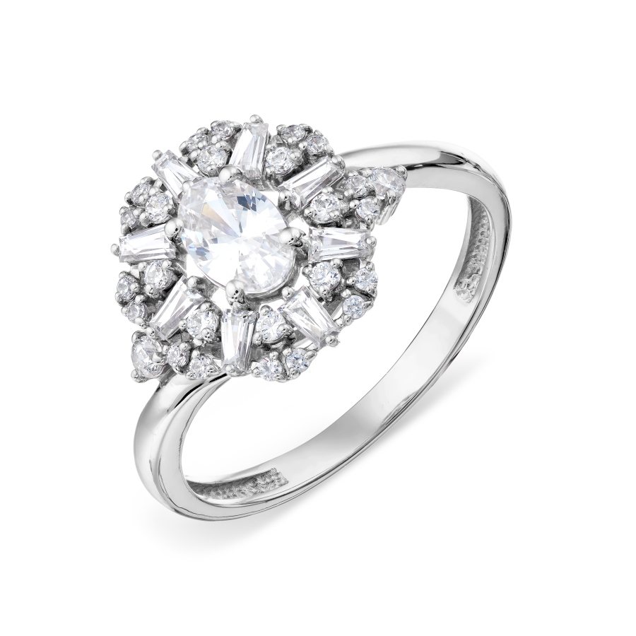 

Кольцо с Swarovski Zirconia Линии Любви