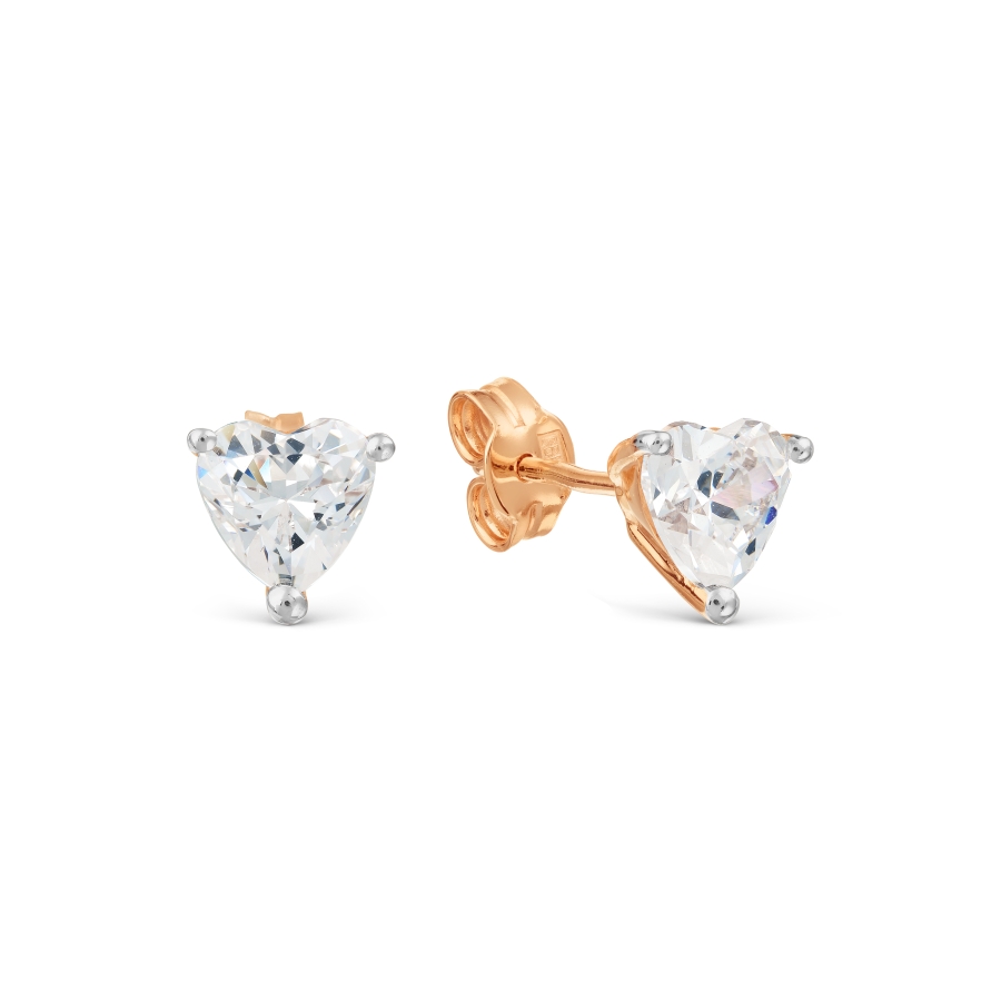 

Серьги с Swarovski Zirconia Линии Любви, Серьги Т142027977