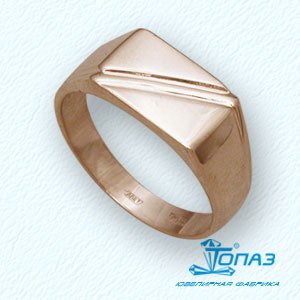 

Кольцо из красного золота Линии Любви, Кольцо 100041154