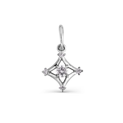 

Подвеска с Swarovski Zirconia Линии Любви, Подвески и кулоны Т302033955