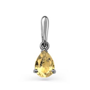 

Подвеска с цитрином Линии Любви