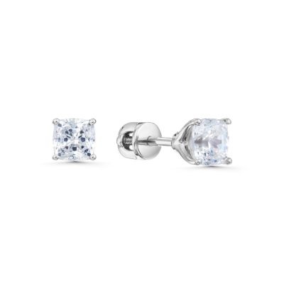 

Серьги с Swarovski Zirconia Линии Любви, Серьги Т30202Б092