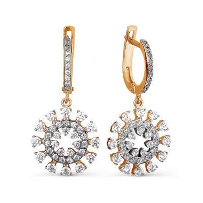 

Серьги с Swarovski Zirconia Линии Любви, Серьги Т147027238