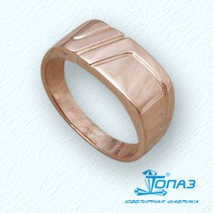 

Кольцо из красного золота Линии Любви, Кольцо 100047576