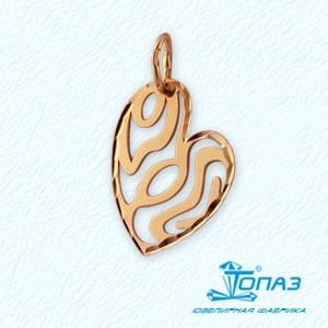 

Подвеска из красного золота Линии Любви, Подвески и кулоны Т10063880