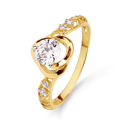 

Кольцо с Swarovski Zirconia Линии Любви, Кольцо Т942015360
