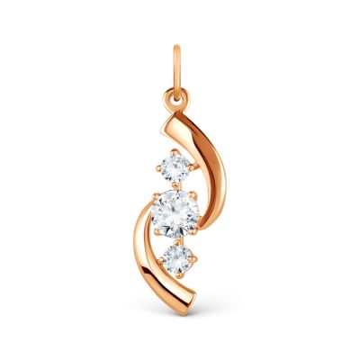 

Подвеска с Swarovski Zirconia Линии Любви, Подвески и кулоны Т102033541