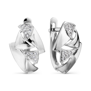 

Серьги с бриллиантами Линии Любви