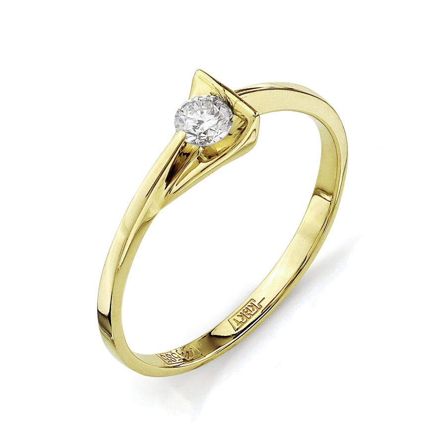 

Кольцо с бриллиантом Линии Любви, Кольцо Т901011648