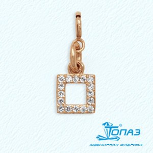 

Подвеска с фианитами Линии Любви, Подвески и кулоны Т102031152
