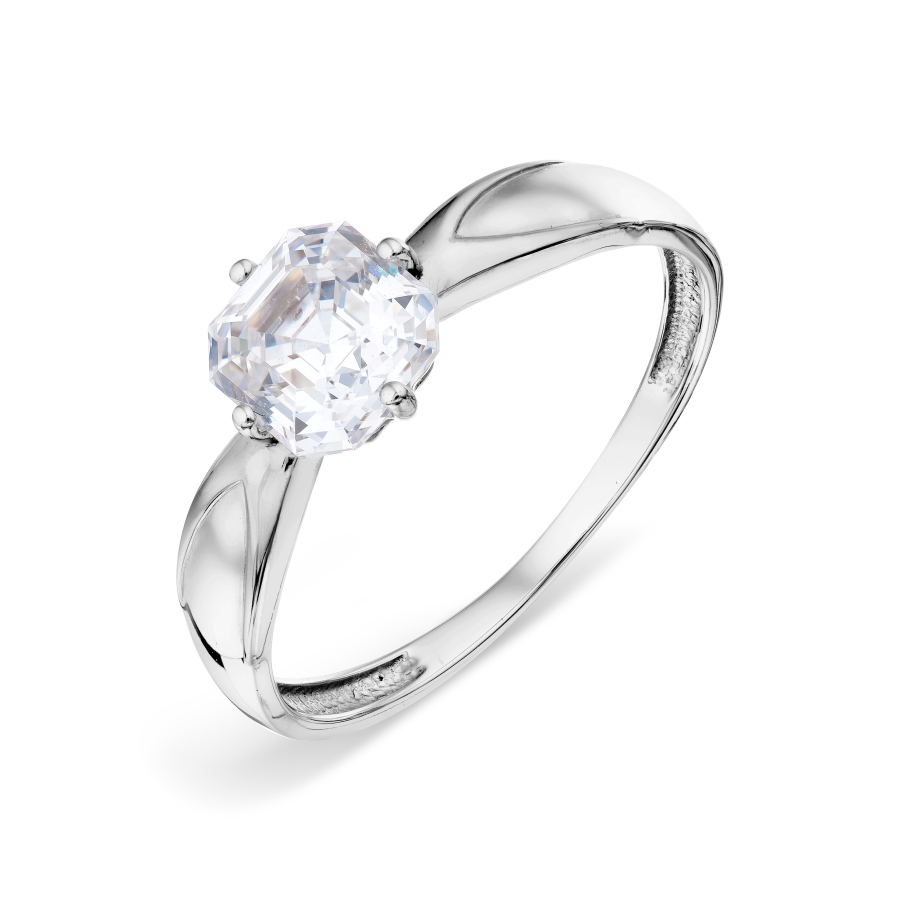 

Кольцо с Swarovski Zirconia Линии Любви