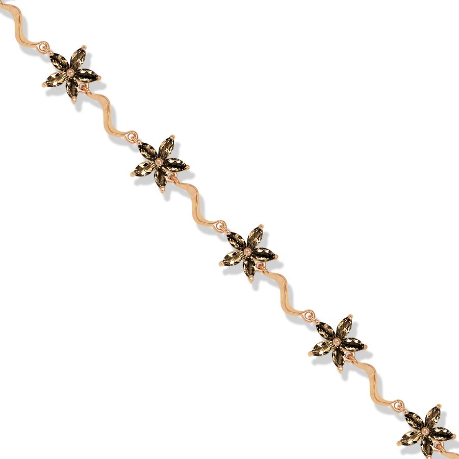 

Браслет с раухтопазами Линии Любви