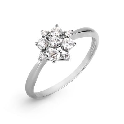 

Кольцо с Swarovski Zirconia Линии Любви, Кольцо Т307017030