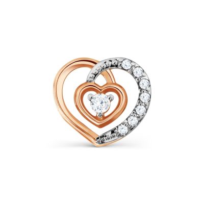 

Подвеска с Swarovski Zirconia Линии Любви, Подвески и кулоны Т147034446