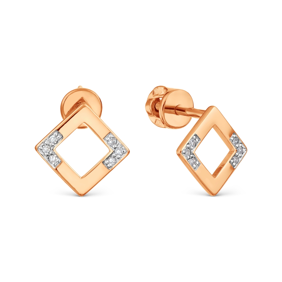 

Серьги с бриллиантами Линии Любви, Серьги Т241027316-1