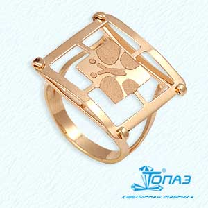 

Кольцо из красного золота Линии Любви, Кольцо Т110912262