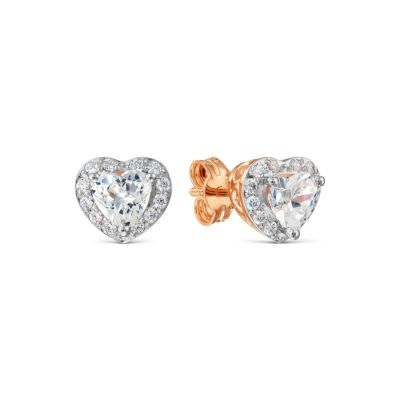 

Серьги с Swarovski Zirconia Линии Любви, Серьги Т142027981
