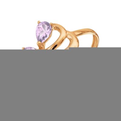 

Кольцо с аметистами Линии Любви, Кольцо Т10101А100