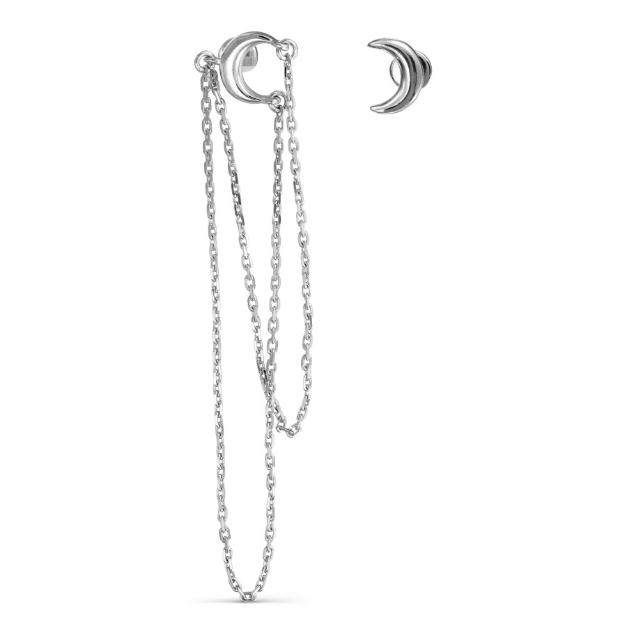 

Серьги из серебра Линии Любви