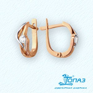 

Серьги с бриллиантами Линии Любви