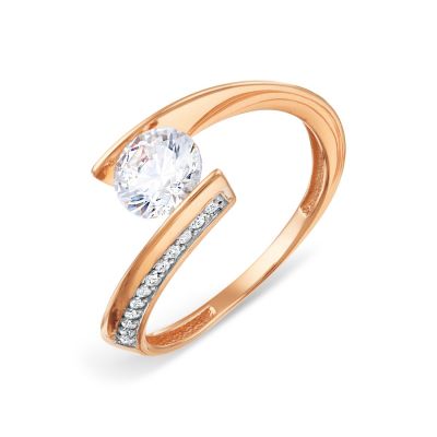 

Кольцо с Swarovski Zirconia Линии Любви, Кольцо Т142018231