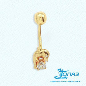 

Пирсинг с фианитами Линии Любви, Пирсинги Т90207037