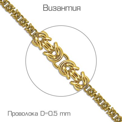 

Цепочка из желтого золота Линии Любви, Цепь ЦПВЗ00190050