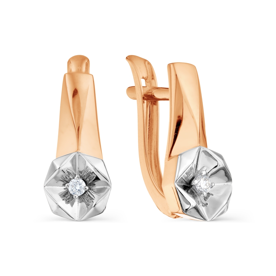 

Серьги с бриллиантами Линии Любви