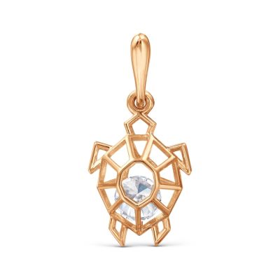 

Подвеска с Swarovski Zirconia Линии Любви, Подвески и кулоны Т107035436