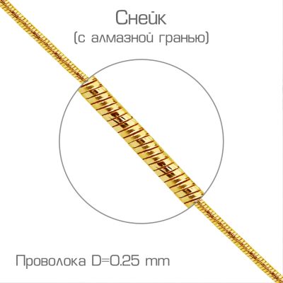 

Цепочка из желтого золота Линии Любви, Цепь ЦПН21193025