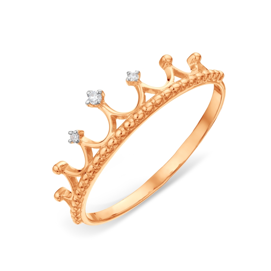 

Кольцо с бриллиантами Линии Любви