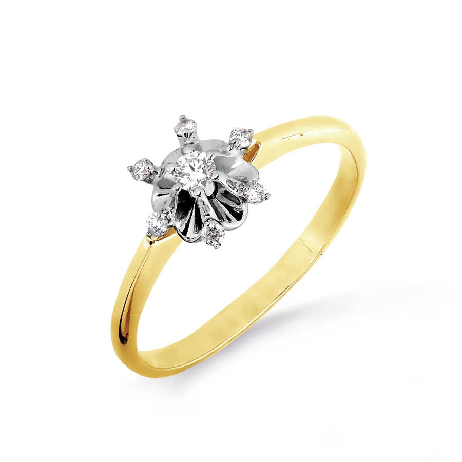 

Кольцо с бриллиантами Линии Любви, Кольцо Т931016449
