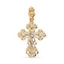 Крестик с фианитами арт.&nbsp;Т13206314 (Т13206314)
