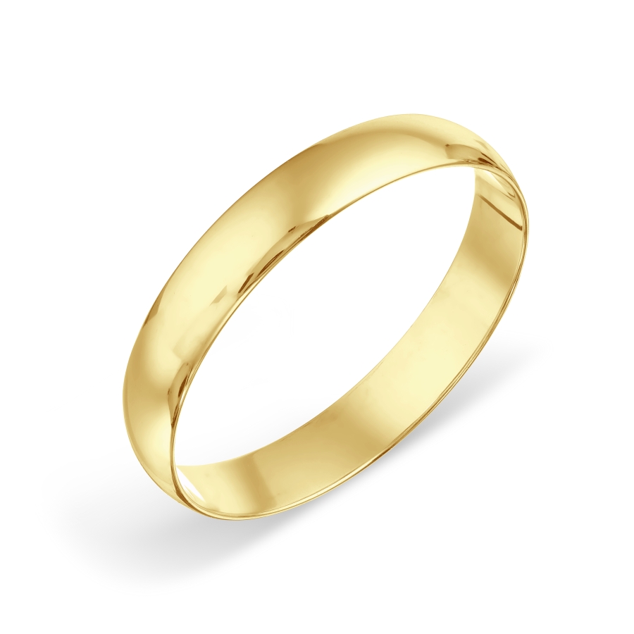Кольцо обручальное из желтого золота (арт. Т90001016)