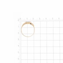 Кольцо с эмалью и фианитами (Т15204А262)