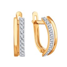 Серьги с фианитами арт. Т14702В904 (Т14702В904)