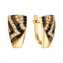 Серьги с бриллиантами (Т14102В799)