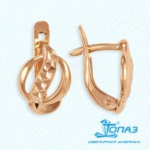 Серьги из красного золота арт.&nbsp;Т10062427 (Т10062427)