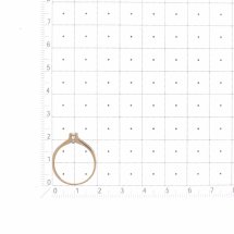 Кольцо с бриллиантами арт. Т14601А947 (Т14601А947)