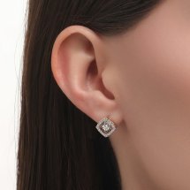 Серьги с бриллиантами арт.&nbsp;Т14562В399 (Т14562В399)