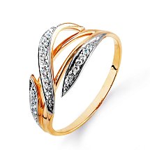 Кольцо с фианитами арт. Т142014820 (Т142014820)