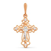 Крестик с фианитами (Т13706658)